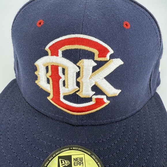 Oklahoma City Dodgers Hat Cap Fitted Mens‎ 7 Minor League Baseball MiLB New Era - Picture 3 of 12